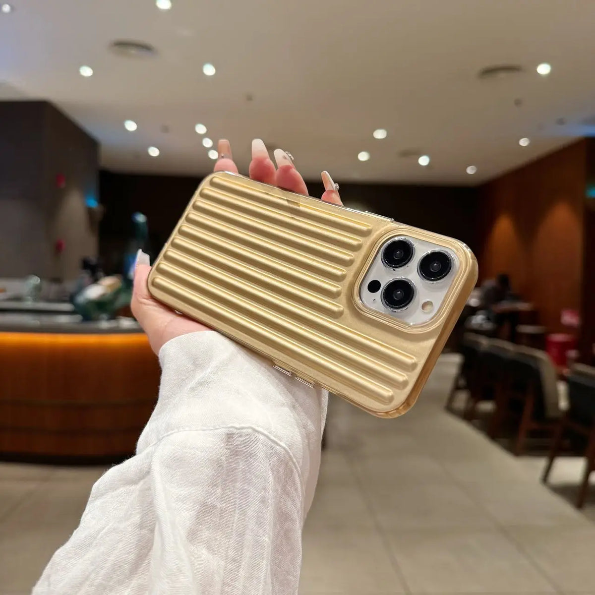 Suitcase Stripe Case
