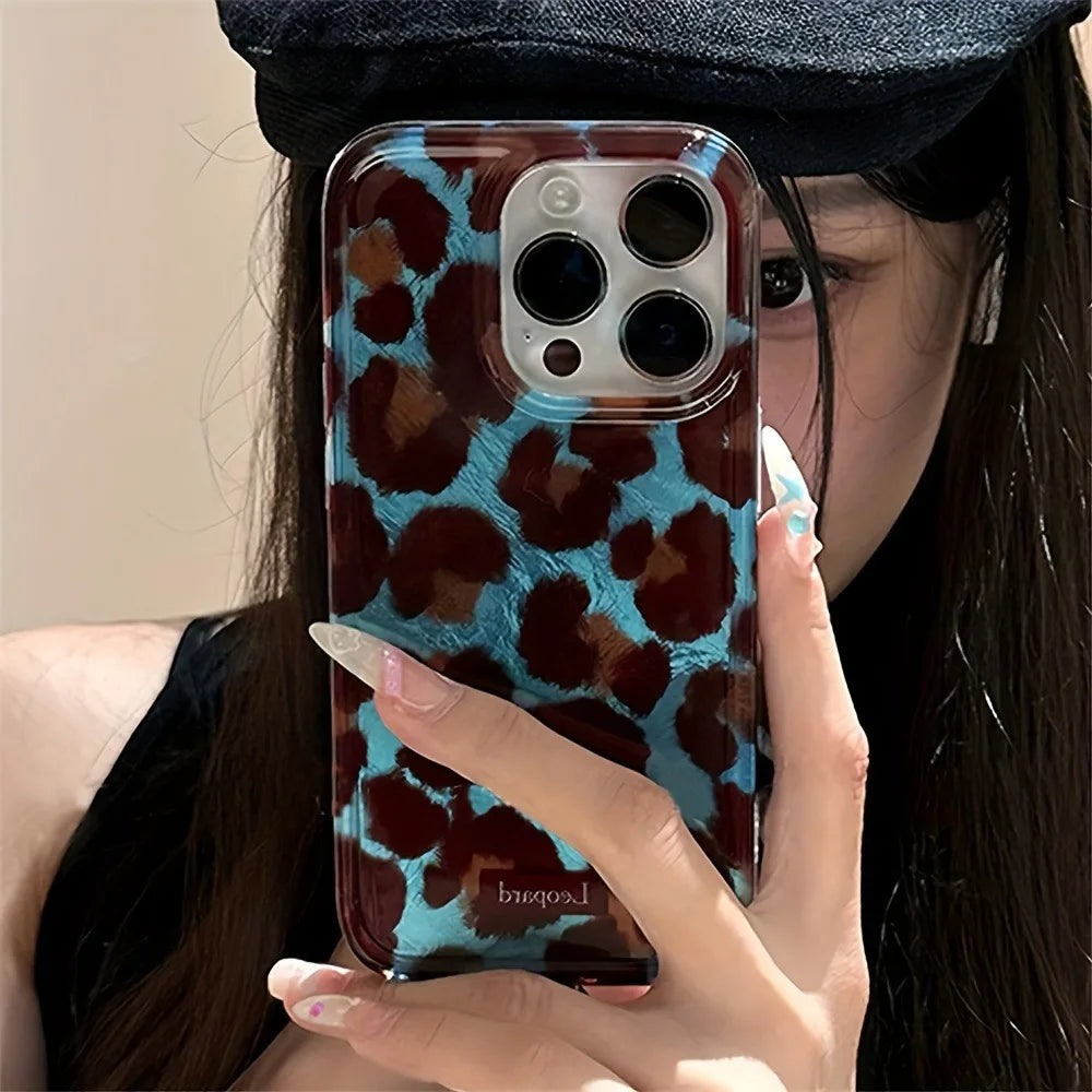 Smudge Leopard Case