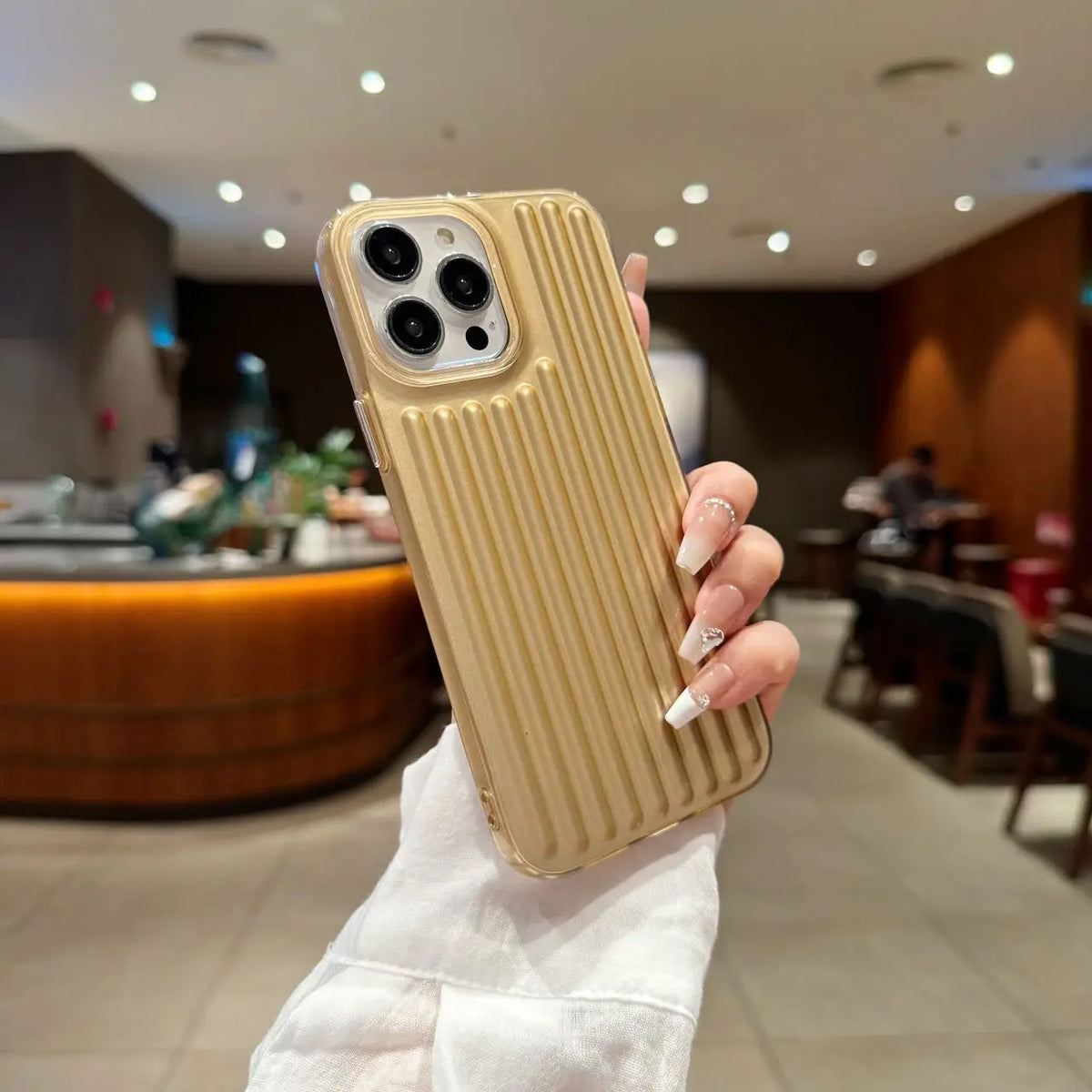Suitcase Stripe Case