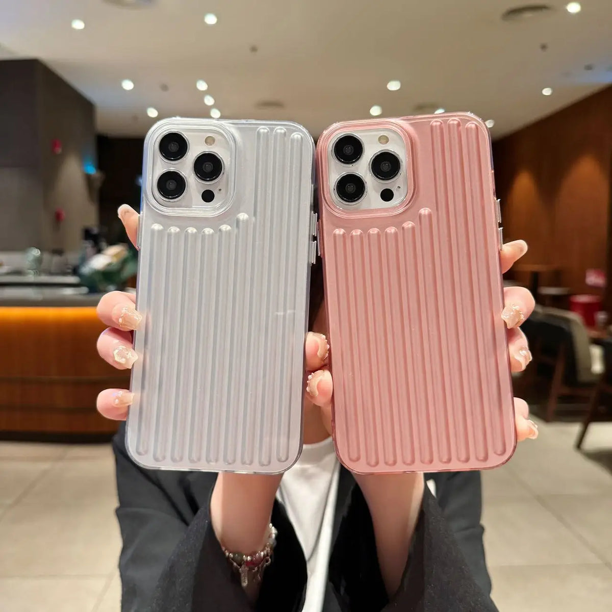 Suitcase Stripe Case