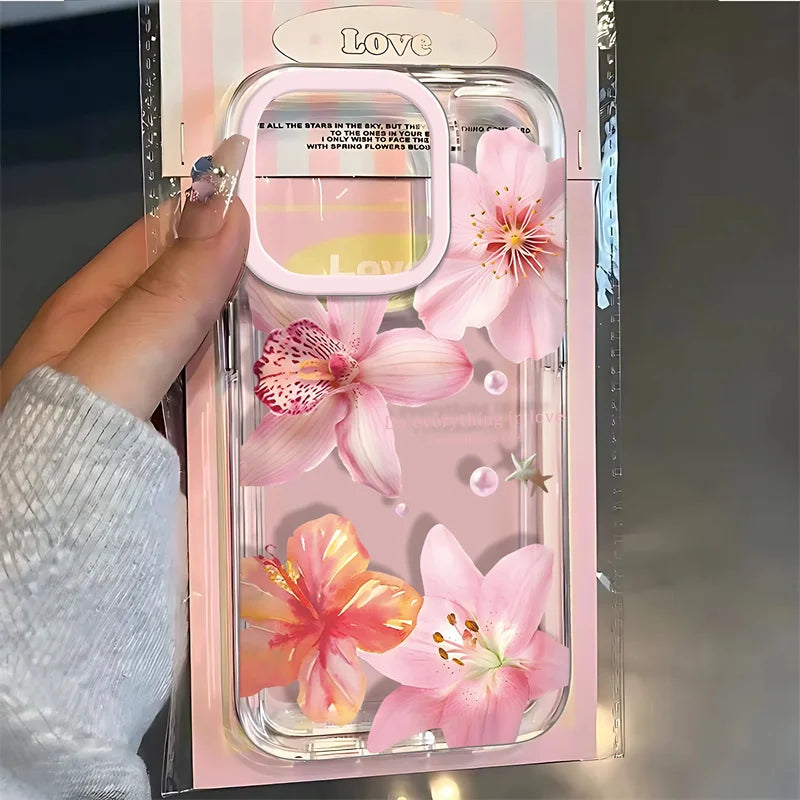 Lily Season Floral Case