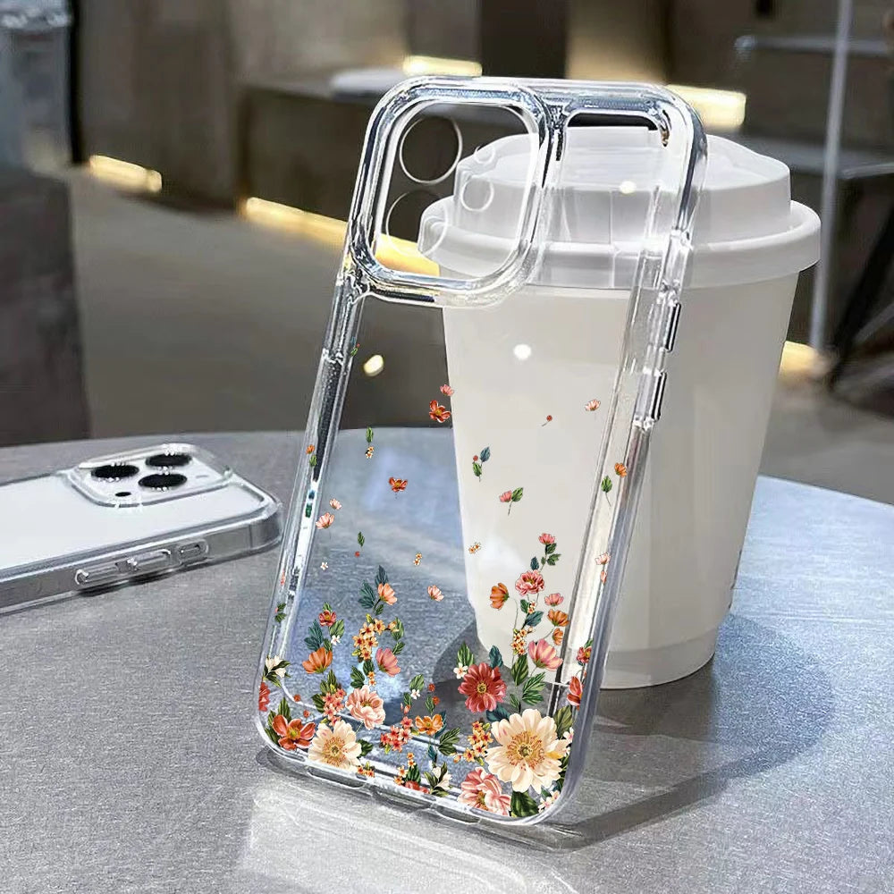 Wildflower Clear Case