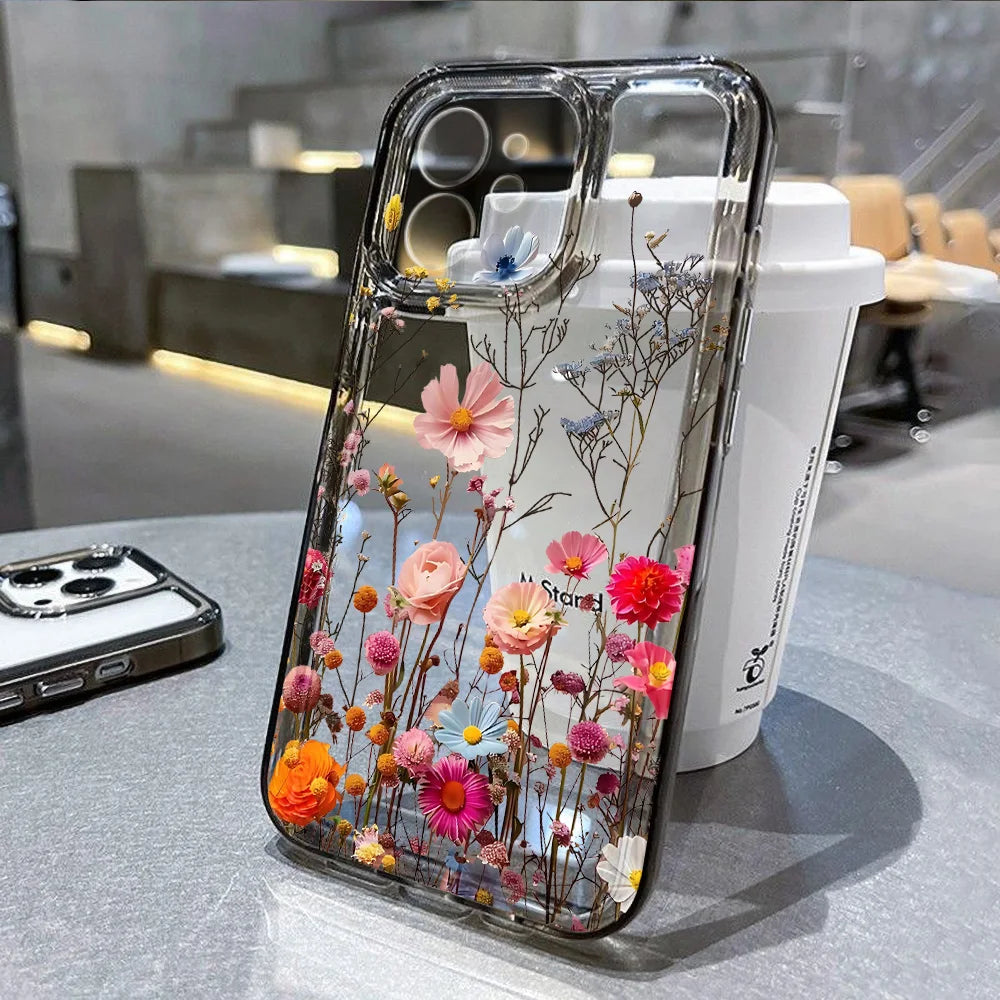 Wildflower Clear Case