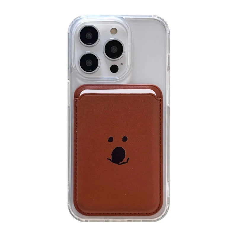 Dog MagSafe Card Holder