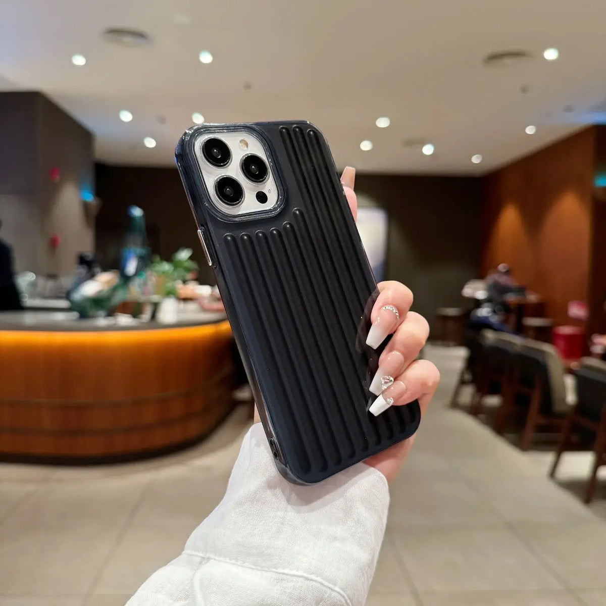 Suitcase Stripe Case