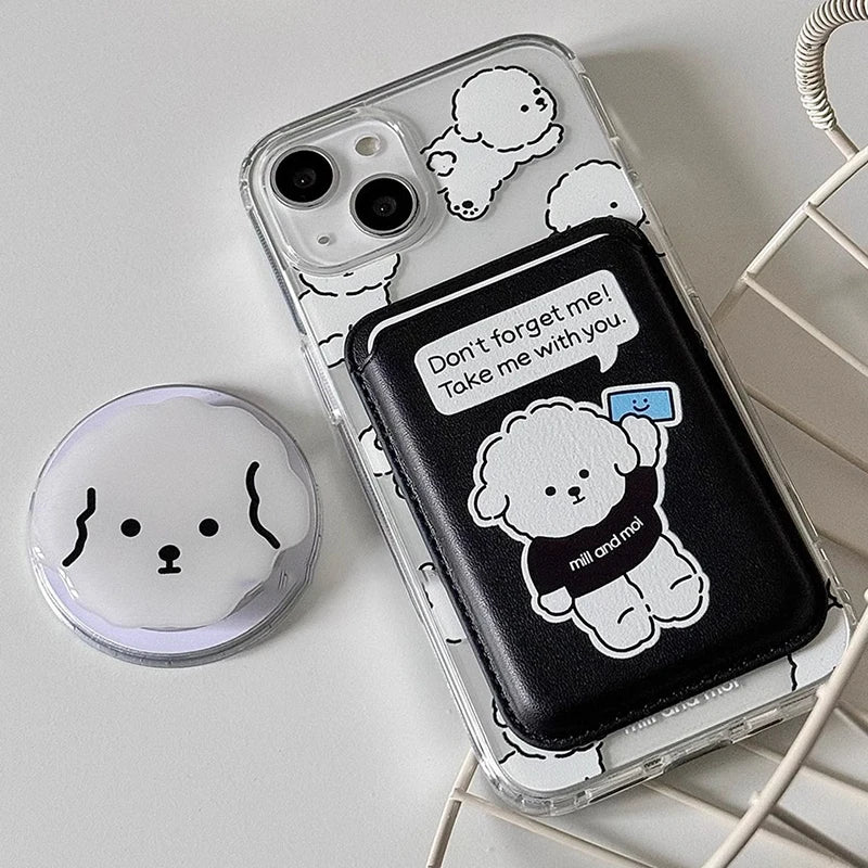 Dog MagSafe Card Holder