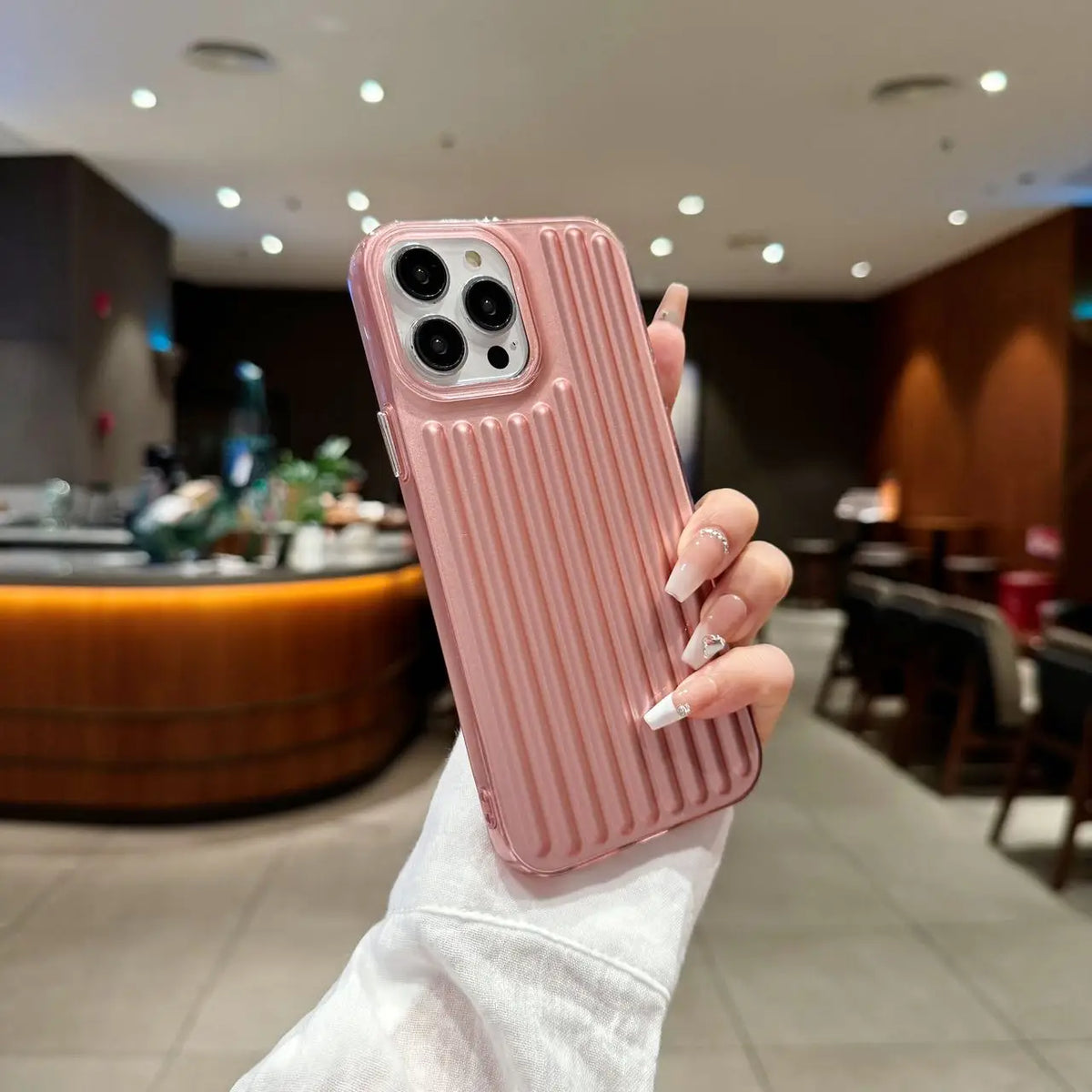 Suitcase Stripe Case