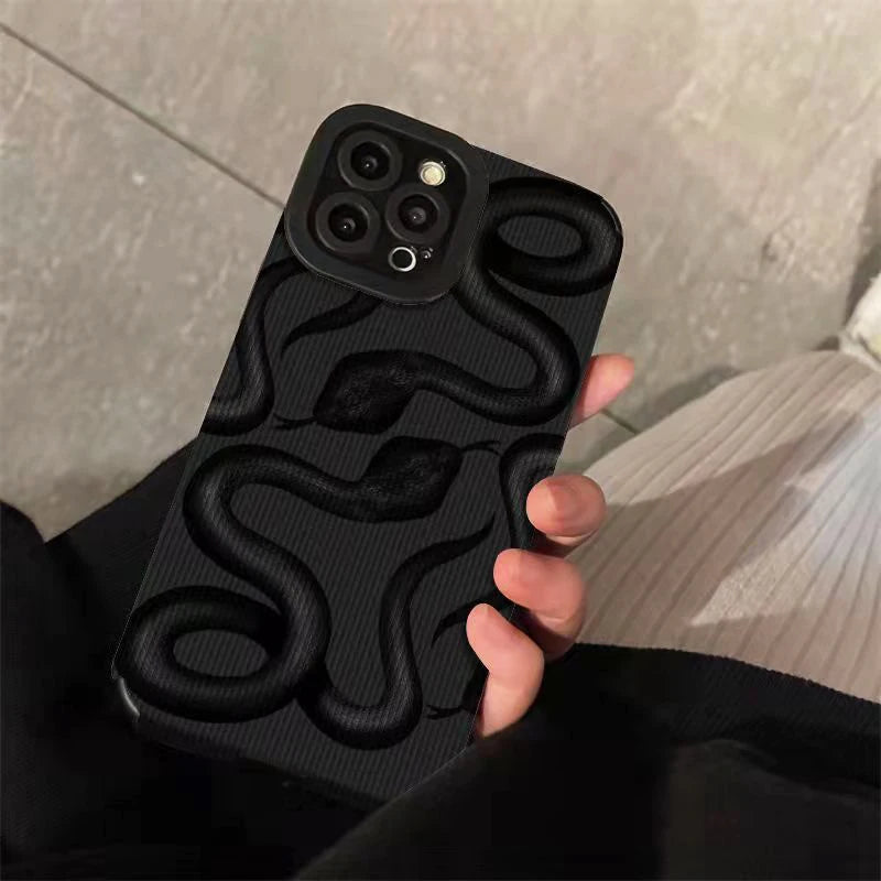 Snake Zebra Art Case