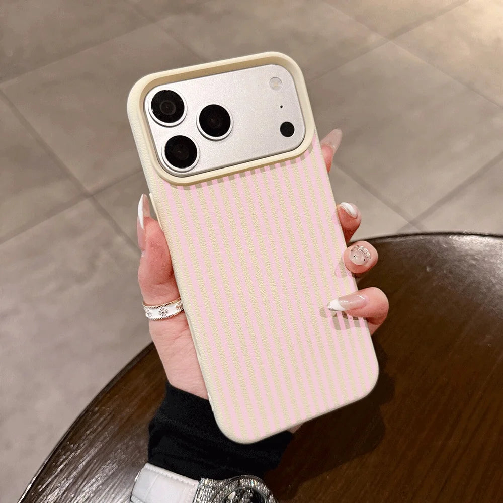Pink Stripe Matte Case