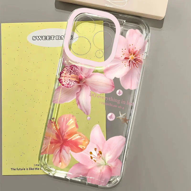 Lily Season Floral Case