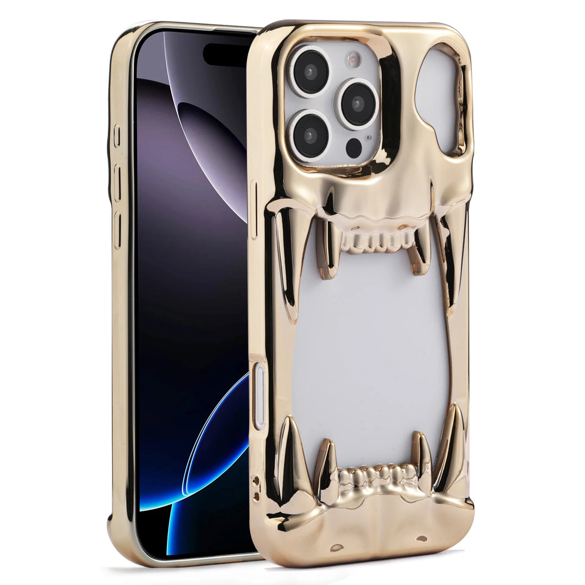 Cut-Out Plated Case
