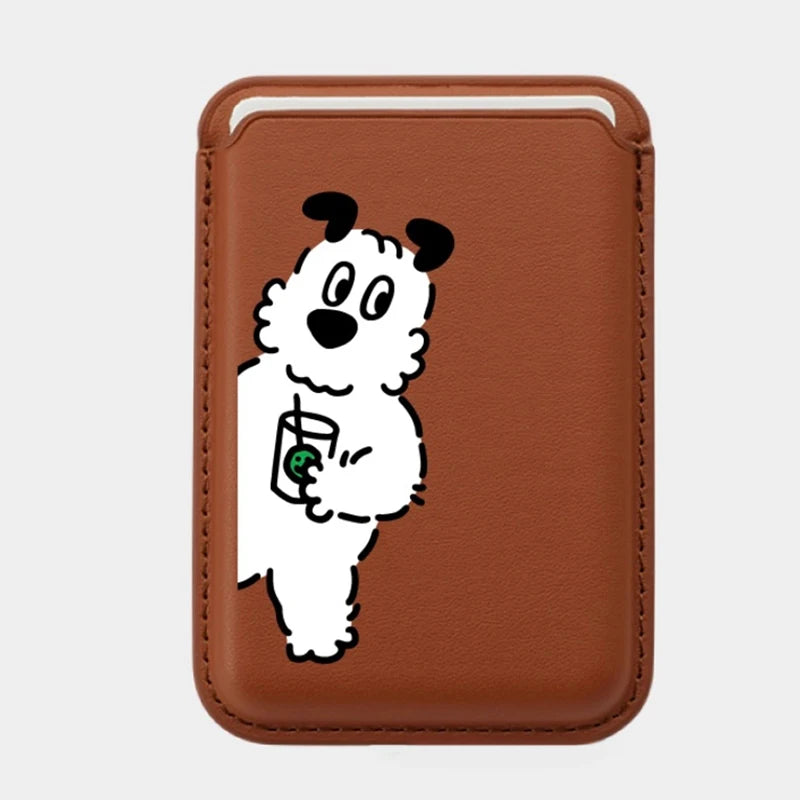 Dog MagSafe Card Holder
