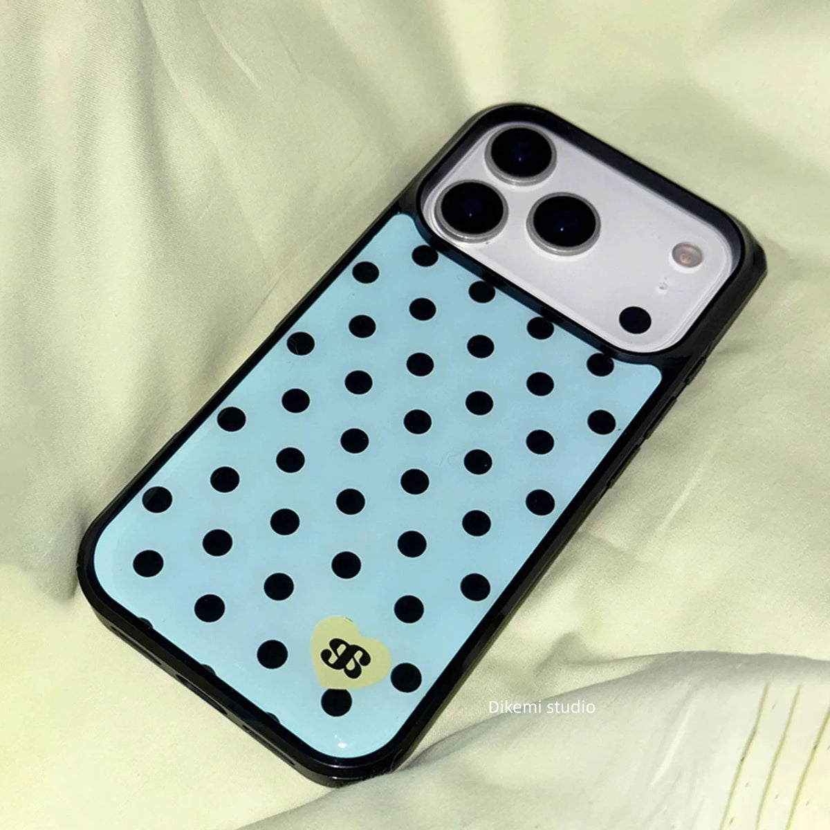 Mint Dot Textured Case