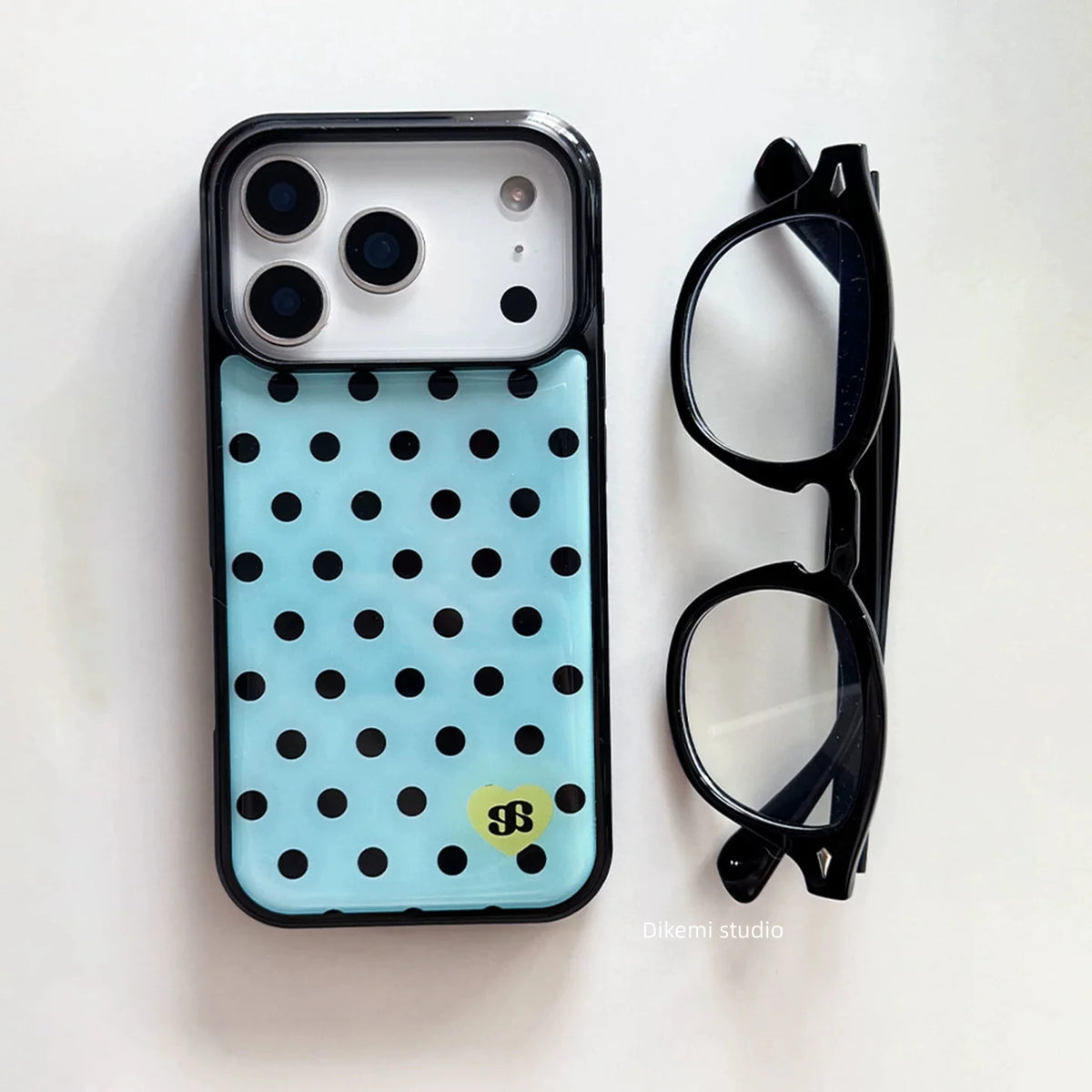 Mint Dot Textured Case