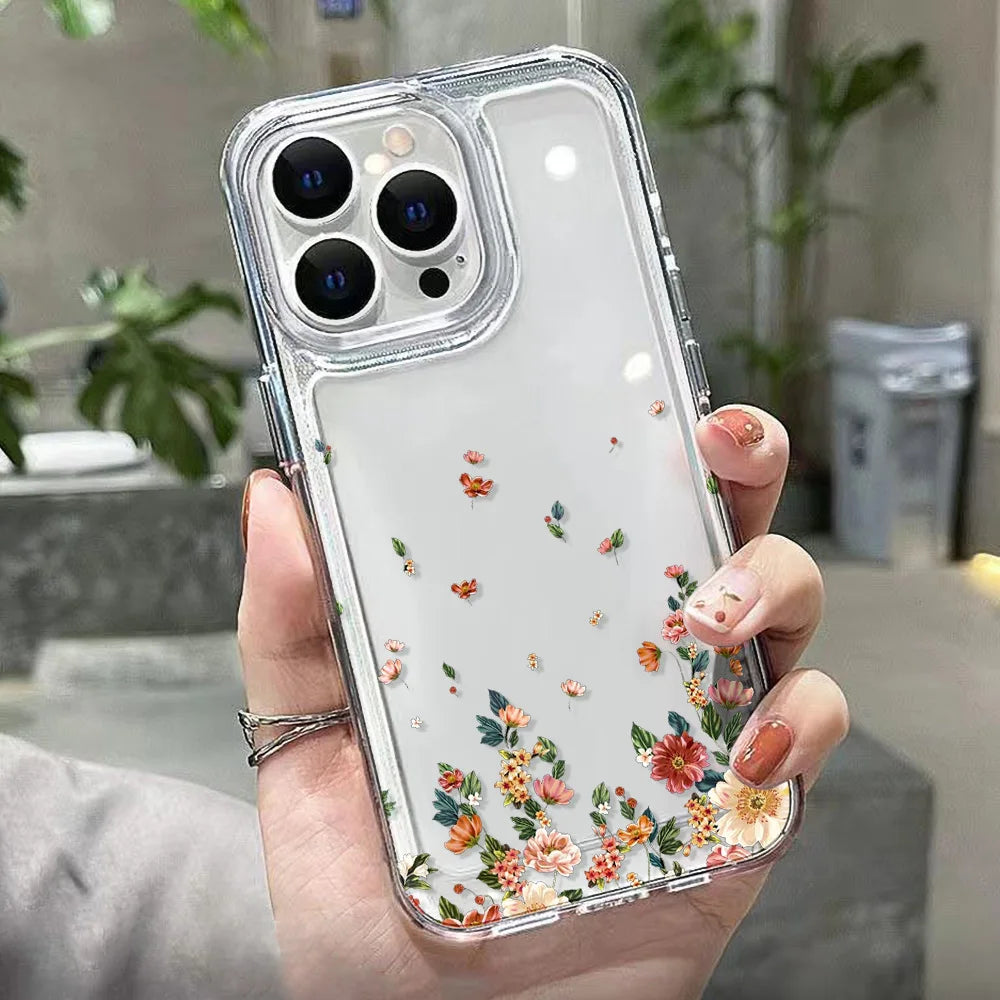 Wildflower Clear Case