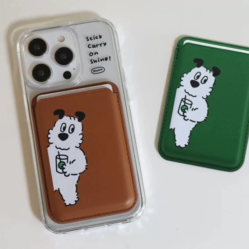 Dog MagSafe Card Holder