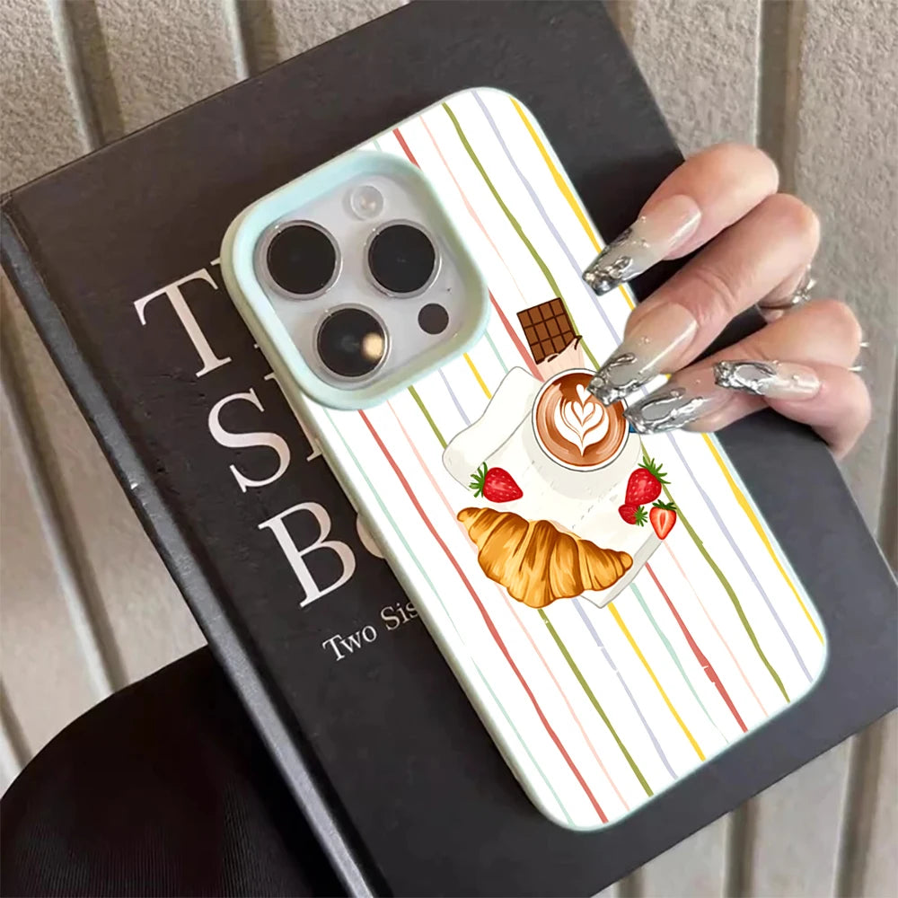 Lemon Stripe Case