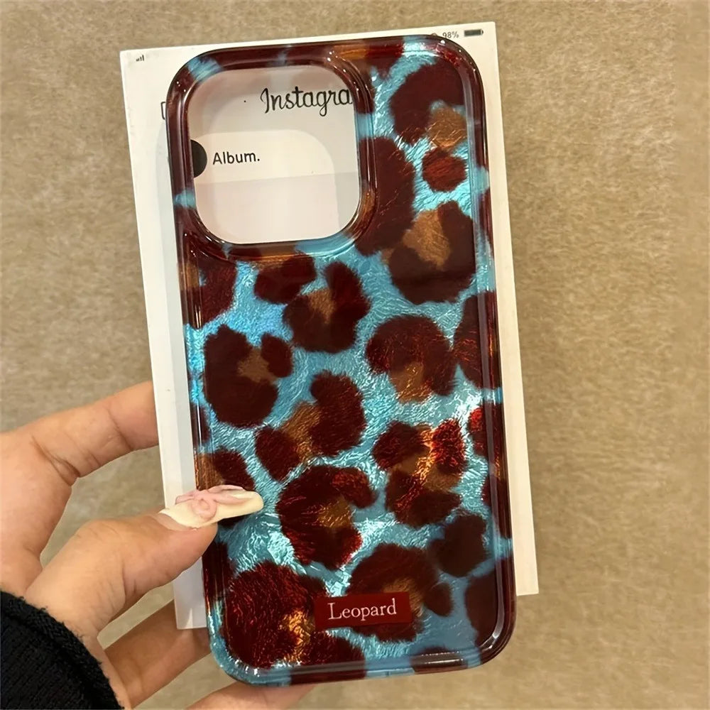 Smudge Leopard Case