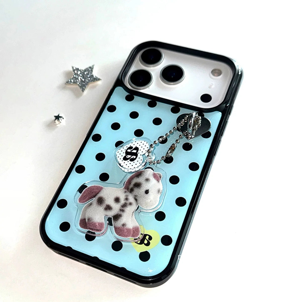 Mint Dot Textured Case
