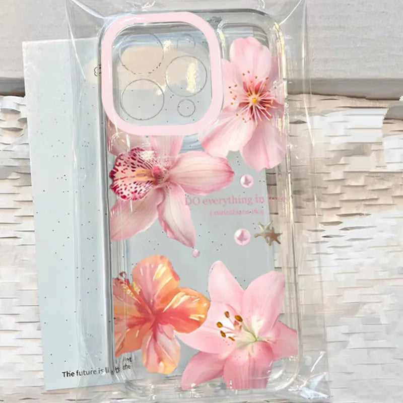 Lily Season Floral Case