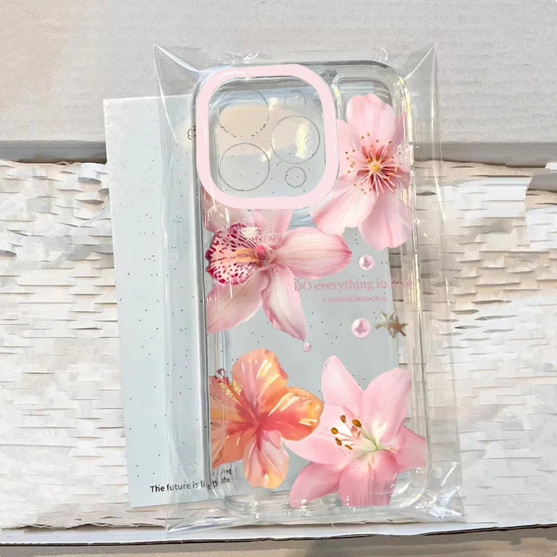 Lily Season Floral Case