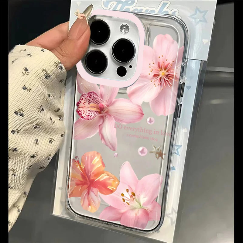 Lily Season Floral Case