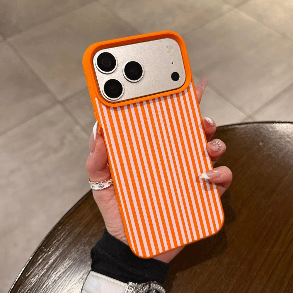 Pink Stripe Matte Case