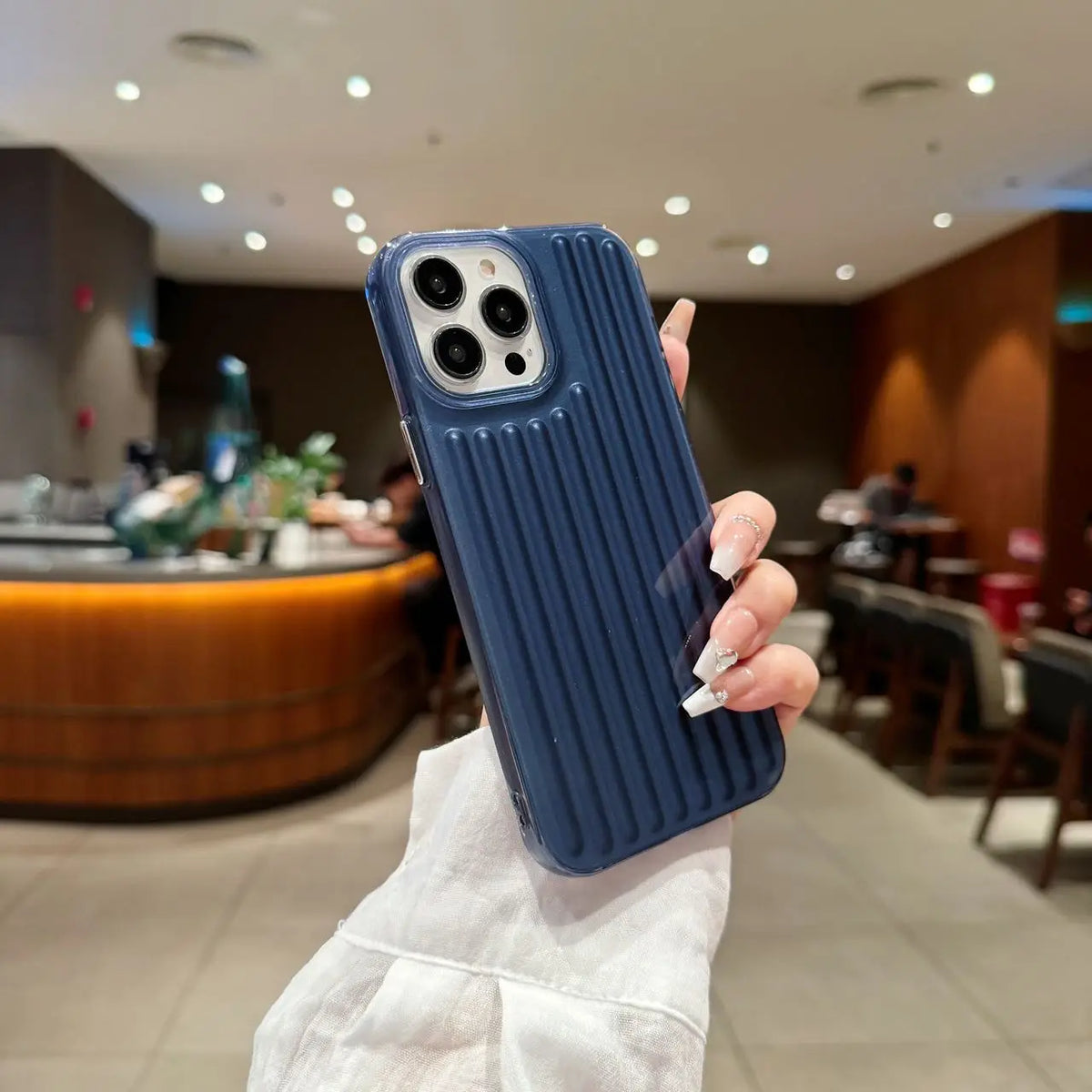 Suitcase Stripe Case