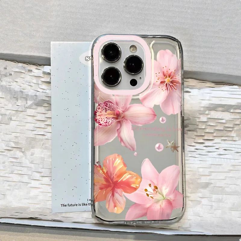 Lily Season Floral Case