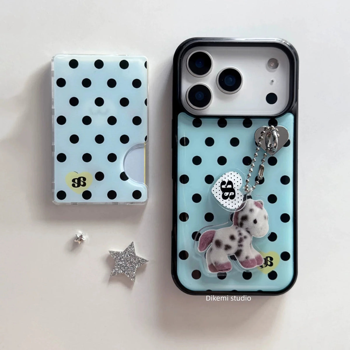 Mint Dot Textured Case