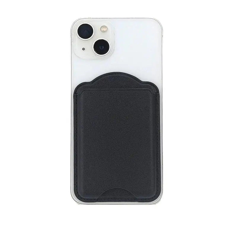 Magnetic Leather Card Holder