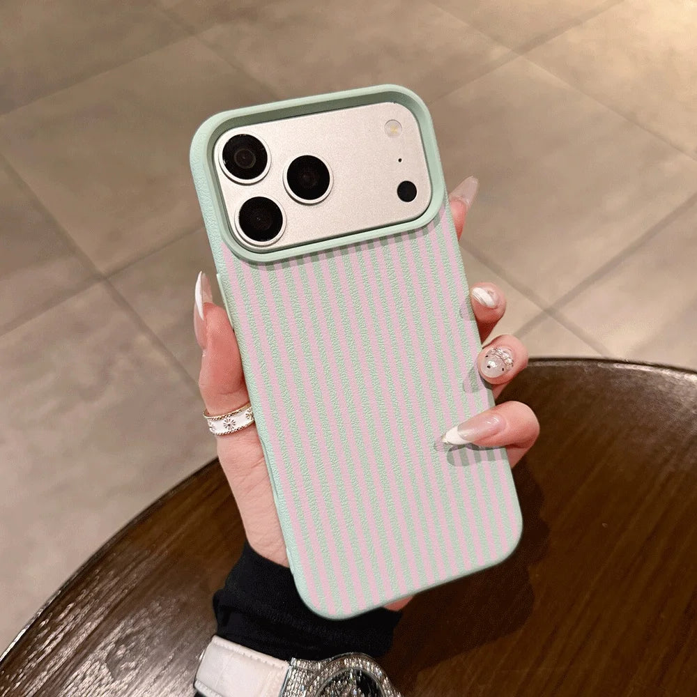 Pink Stripe Matte Case