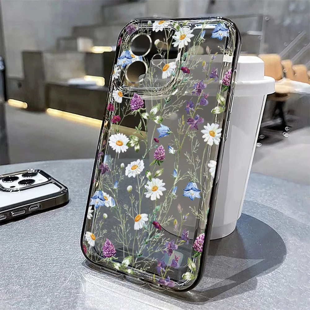 Wildflower Clear Case