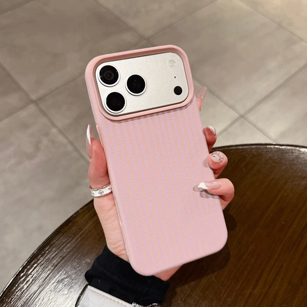 Pink Stripe Matte Case