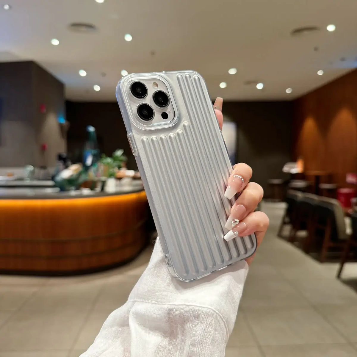 Suitcase Stripe Case