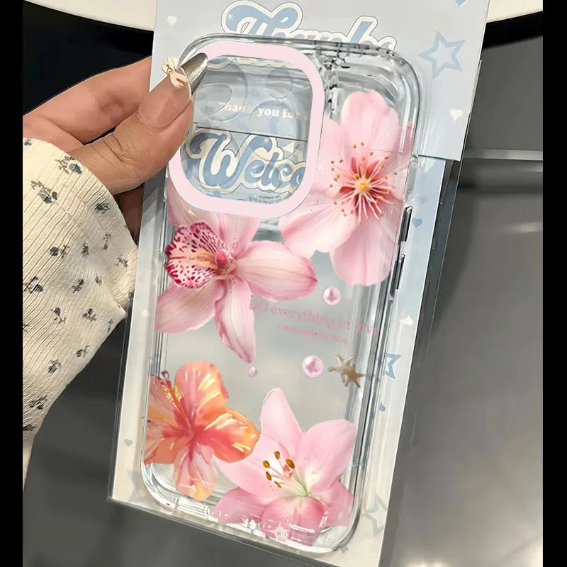 Lily Season Floral Case