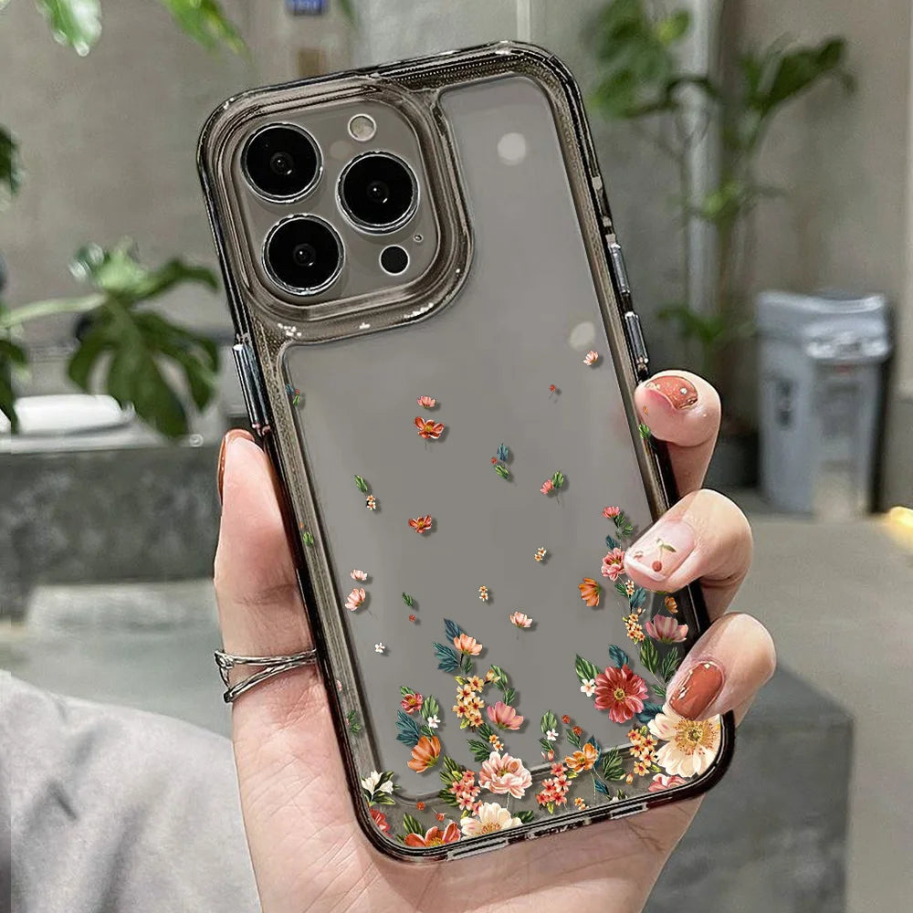 Wildflower Clear Case