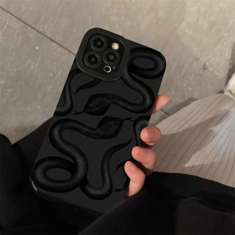 Snake Zebra Art Case