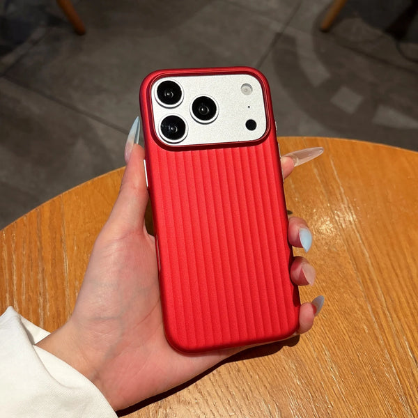Ribbed Metallic Case